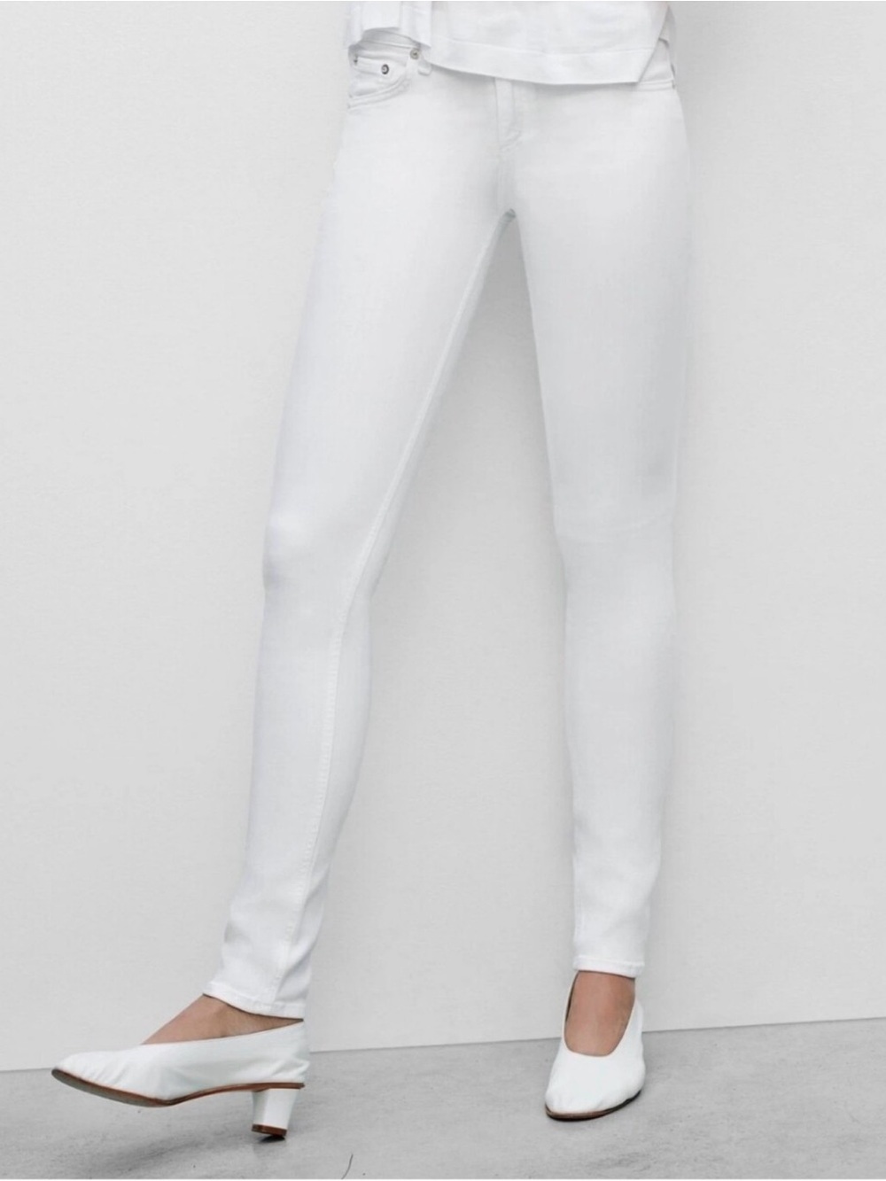 Rag & Bone/JEAN Bright White Legging Jeans – Women’s Size 28 NWT